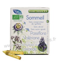 Sommeil Relaxation Passiflore Aubépine Oranger Lavande Bio 20 ampoules de  10ml Naturland Herboristerie de paris