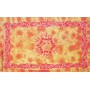 Tenture déco Soleil Soleil Tenture orange Tie dye à franges 100 x 160 cm