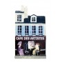 Magnet Café des artistes Magnet en relief mini maison