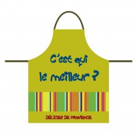 Tablier de cuisine pour enfant en coton vert C'est qui le meilleur?