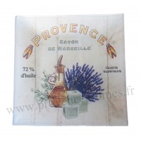 Petit plat en verre Provence Savon de Marseille
