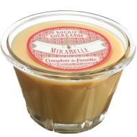 Bougie Mirabelle Bougie Comptoir de Famille collection Bougie Gourmande
