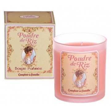 Bougie Poudre de Riz de Fleurs Comptoir de Famille