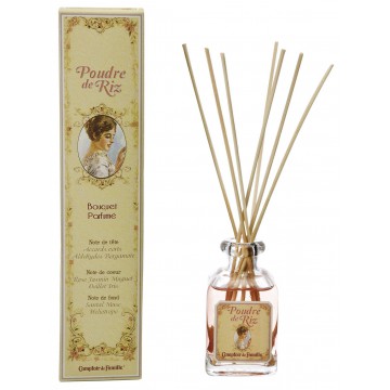 Bougie parfumée Poudre de Riz : senteur souvenirs d'enfance Les