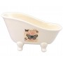 baignoire ancienne sabot céramique salle de bain Papillon déco rétro de Charme