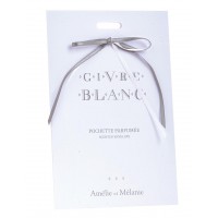Pochette parfumée GIVRE BLANC Amélie et Mélanie de Lothantique