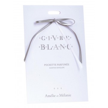 Pochette parfumée GIVRE BLANC Amélie et Mélanie de Lothantique