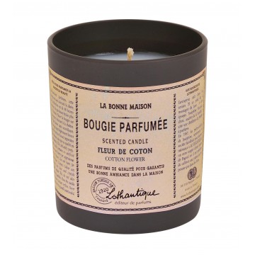 Bougie Parfumée FLEUR DE COTON Lothantique La Bonne Maison