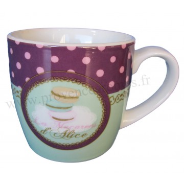 Mug LES MACARONS D'ALICE collection Délices sucrés