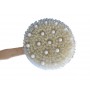 Brosse dos en bois poils et picots pour lavage et massage