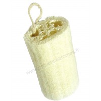 loofah éponge naturelle avec cordon