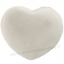 Galet de massage Coeur marbre blanc Tadé