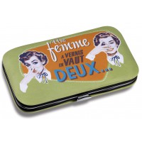 Kit Manucure FEMME À VERNIS Natives déco rétro vintage