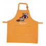 Tablier de cuisine enfant Orange brodé CHIEN CHEF CUIST'OS