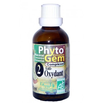 N°2 Anti-oxydant Phyto'gem BIO complexe Phytofrance Euro Santé Diffusion