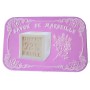 Boîte à savon SAVON DE MARSEILLE sur fond rose