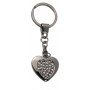 Porte clés Coeur Strass porte-clé métal et strass