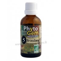 N°5 Bronches Phyto'gem BIO complexe phytofrance Euro Santé Diffusion