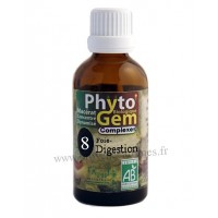 N°8 Foie Digestion Phyto'gem BIO complexe Phytofrance Euro Santé Diffusion