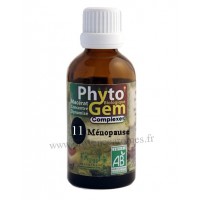 N°11 Ménopause Phyto'gem BIO complexe Phytofrance Euro Santé Diffusion