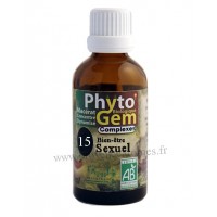 N°15 Bien-être sexuel Phyto'gem BIO complexe Phytofrance Euro Santé Diffusion