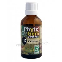 N°18 Veines Phyto'gem BIO complexe Phytofrance Euro Santé Diffusion