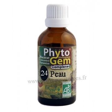 N°24 Peau Phyto'gem BIO complexe Phytofrance Euro Santé Diffusion