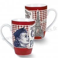 Mug CAFÉ DE PARIS Natives déco rétro vintage