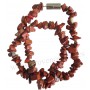 Collier baroque en Jaspe Rouge pierre naturelle