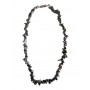 Collier en Hématite pierre naturelle collier baroque pierres brutes