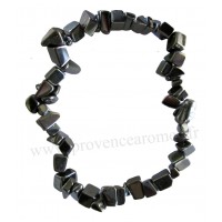 Bracelet en Hématite pierre naturelle collier baroque pierres brutes