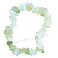 Bracelet en Jade pierre naturelle bracelet baroque pierres brutes