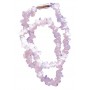 Collier en Quartz Rose pierre naturelle collier baroque pierres brutes