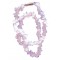 Collier en Quartz Rose pierre naturelle collier baroque pierres brutes