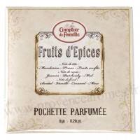 Pochette Parfumée Fruits d'épices Comptoir de Famille