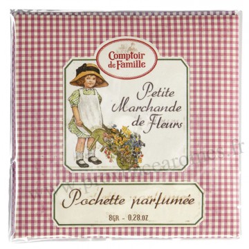 Pochette Parfumée Petite Marchande de Fleurs Comptoir de Famille