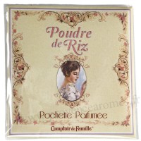 Pochette Parfumée Poudre de Riz Comptoir de Famille