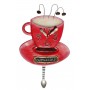 Horloge Capuccino Tasse de Café à balancier déco rétro vintage designs
