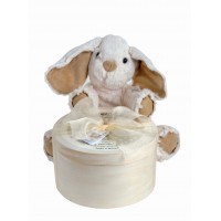 Coffret Doudou Lapin Calin FAIS DE BEAUX RÊVES Amélie et Mélanie Lothantique