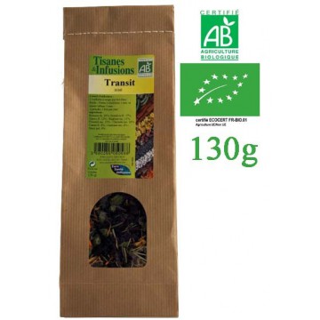 Tisane Transit Aisé mélange de plantes Bio Phytofrance 130g