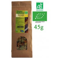 Tisane Sérénité Nuit Calme mélange de plantes Bio Phytofrance 45g