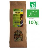 Tisane Sérénité Nuit Calme mélange de plantes Bio Phytofrance 100g