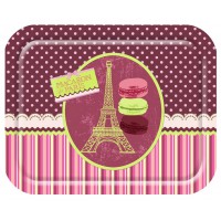 Petit Plateau MACARON DE PARIS déco rétro