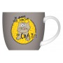 Mug LANGUE AU CHAT déco BD humoristique