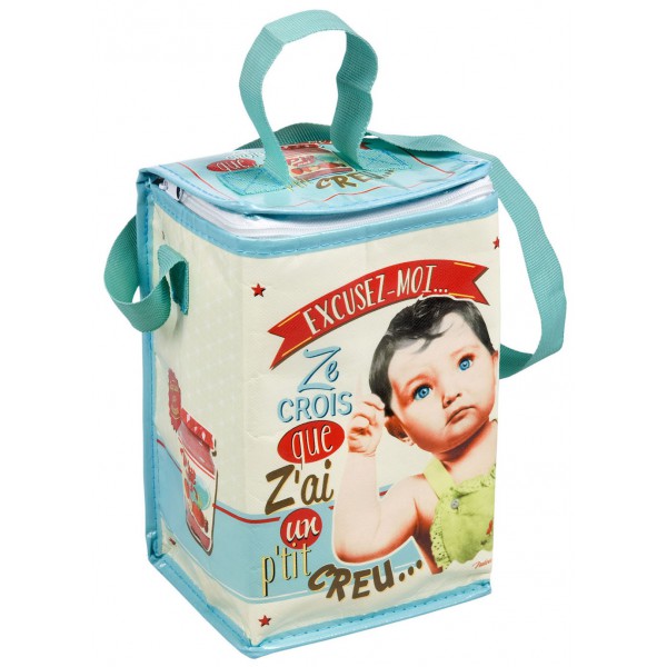 Sac Isotherme Bebe Petite Faim Natives Deco Retro Vintage Provence Aromes Tendance Sud