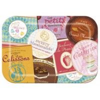 Petit plateau Étiquettes gourmandes collection Bonbons, chocolats et gourmandises