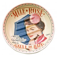 Porte savon MLLE ROSE Natives déco rétro vintage humoristique