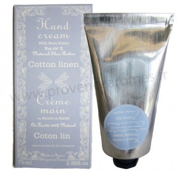 Crème mains Coton Lin Un été en Provence 75 ml