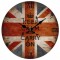 Horloge UNION JACK déco rétro vintage