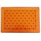 Set de table PVC style tissus Provençale authentique mouche Rouge Orange
